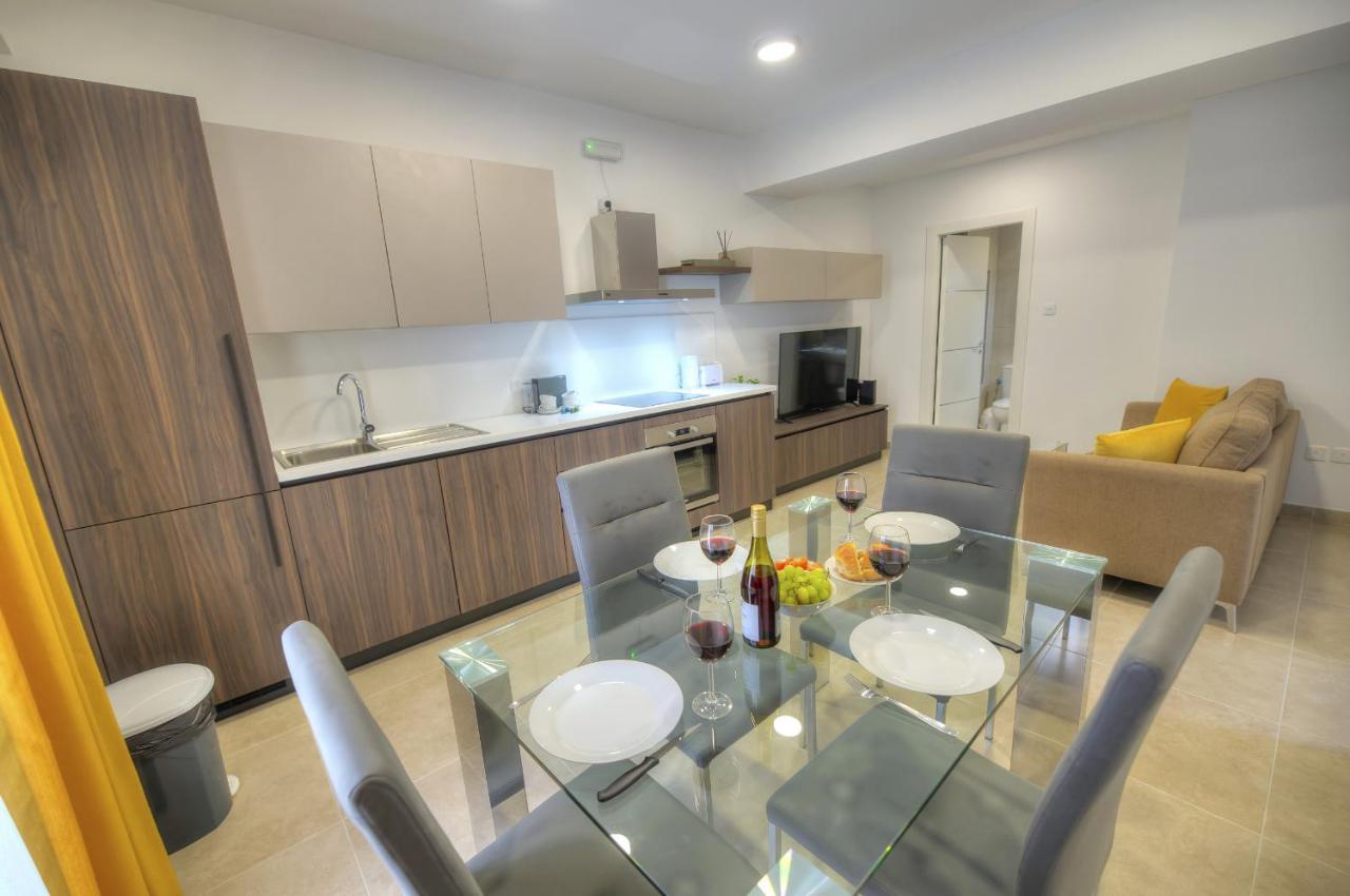 Brand New And Tastefully Furnished 2 Bedroom Apartment Ddif1-2 Gzira Exterior photo
